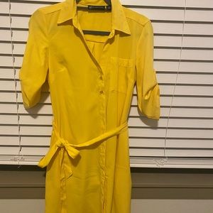 Cute Chiffon Shirt dress.